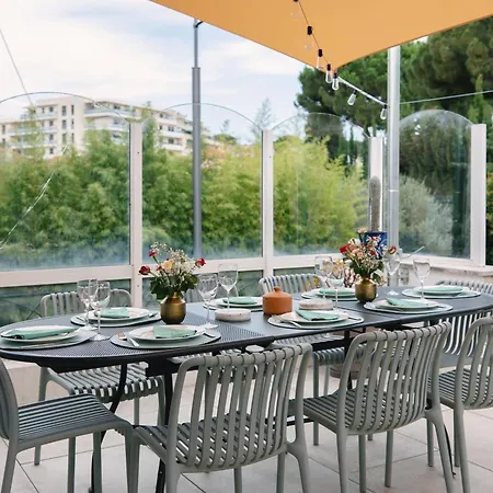 La Grande Terrasse 4 Stars-4br Sleeps 8, 135 Sqm * Cannes